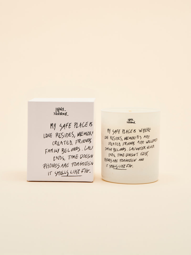 Bougie "It smells like fig"