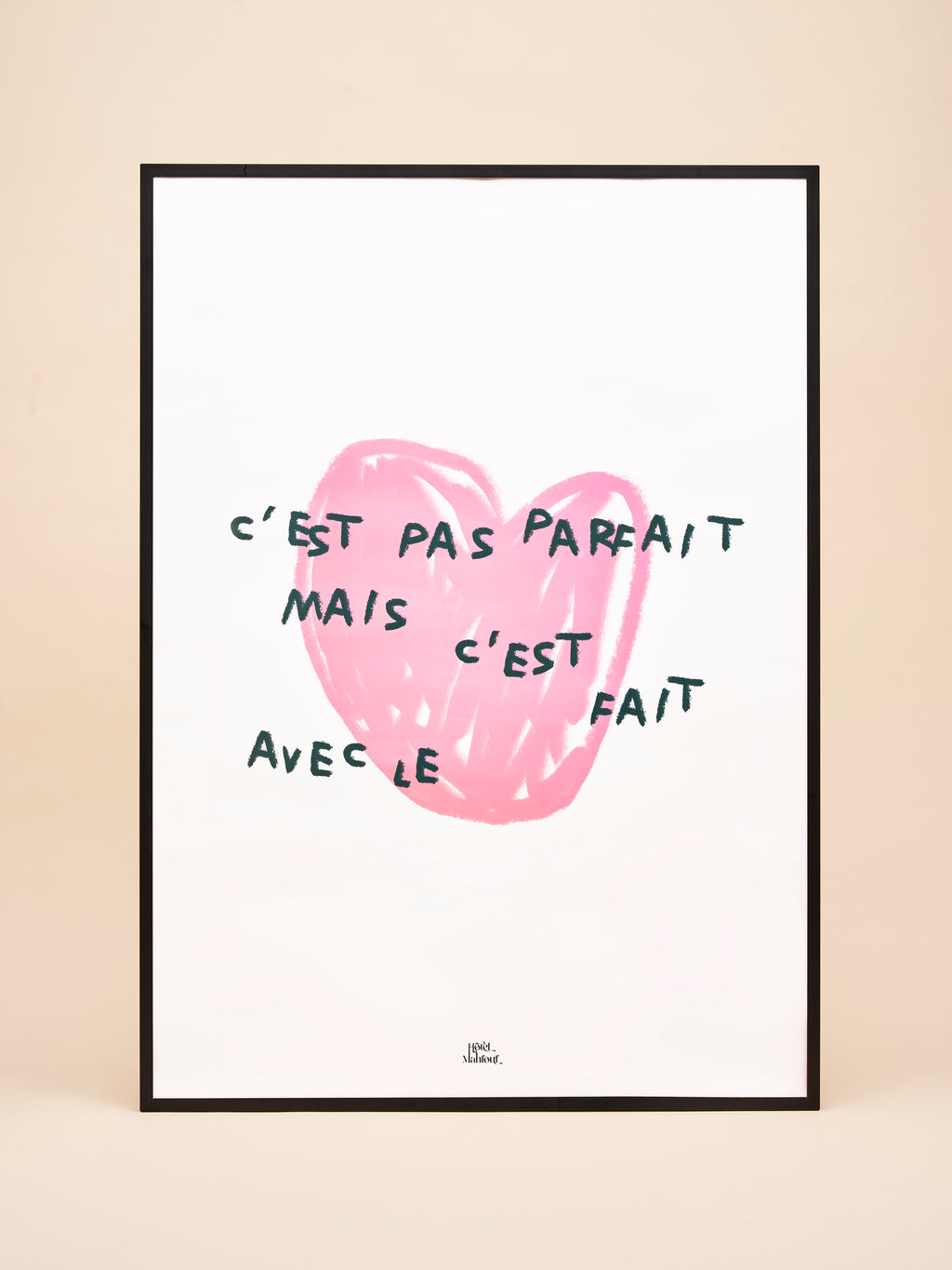 Poster "C'est pas parfait"