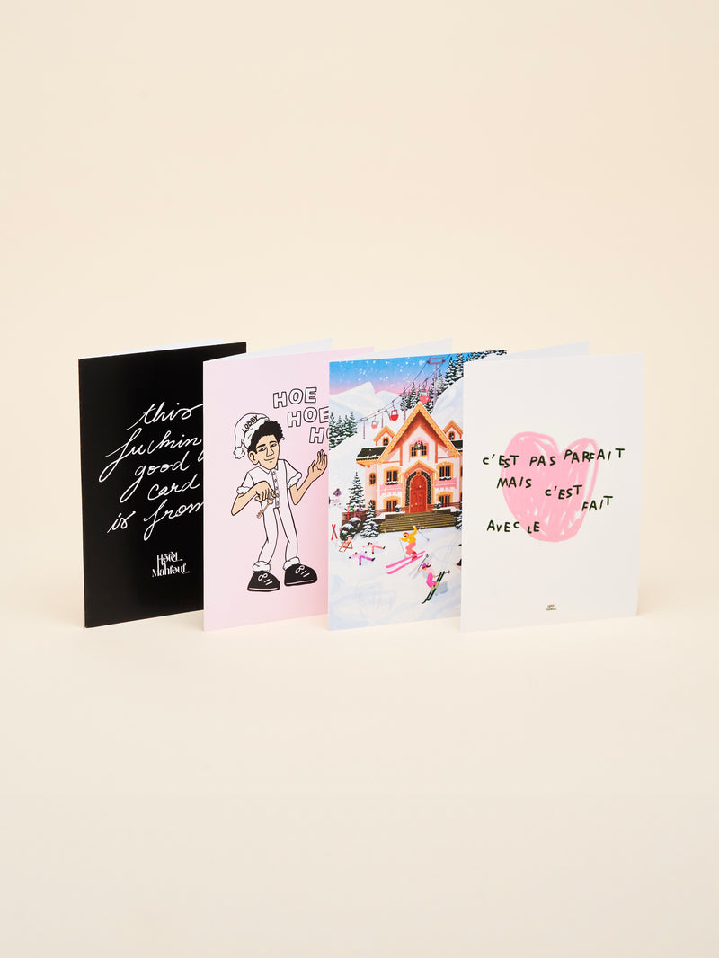 Carte de vœux "C'est pas parfait"