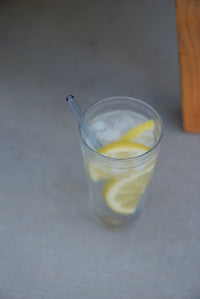 Pailles réutilisables en verre