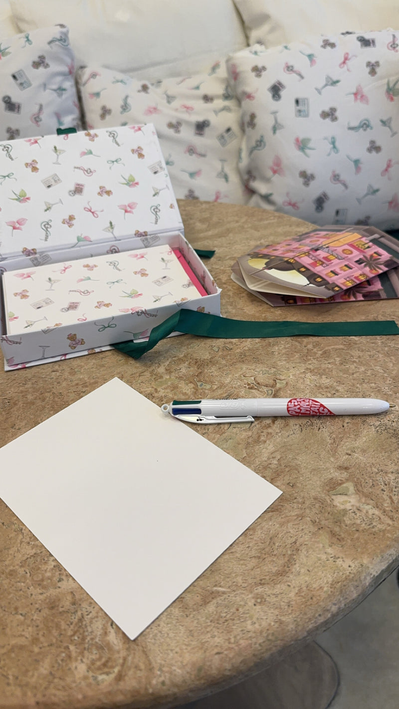 Nécessaire à courrier et stylos
