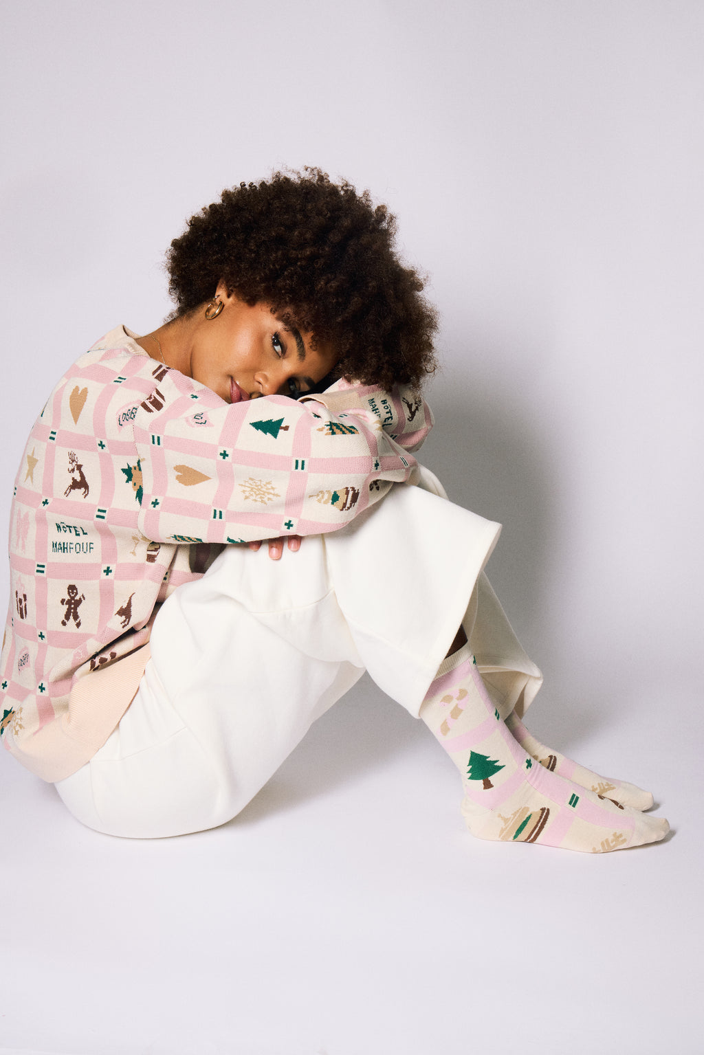 Duo Pull moche de Noël et chaussettes