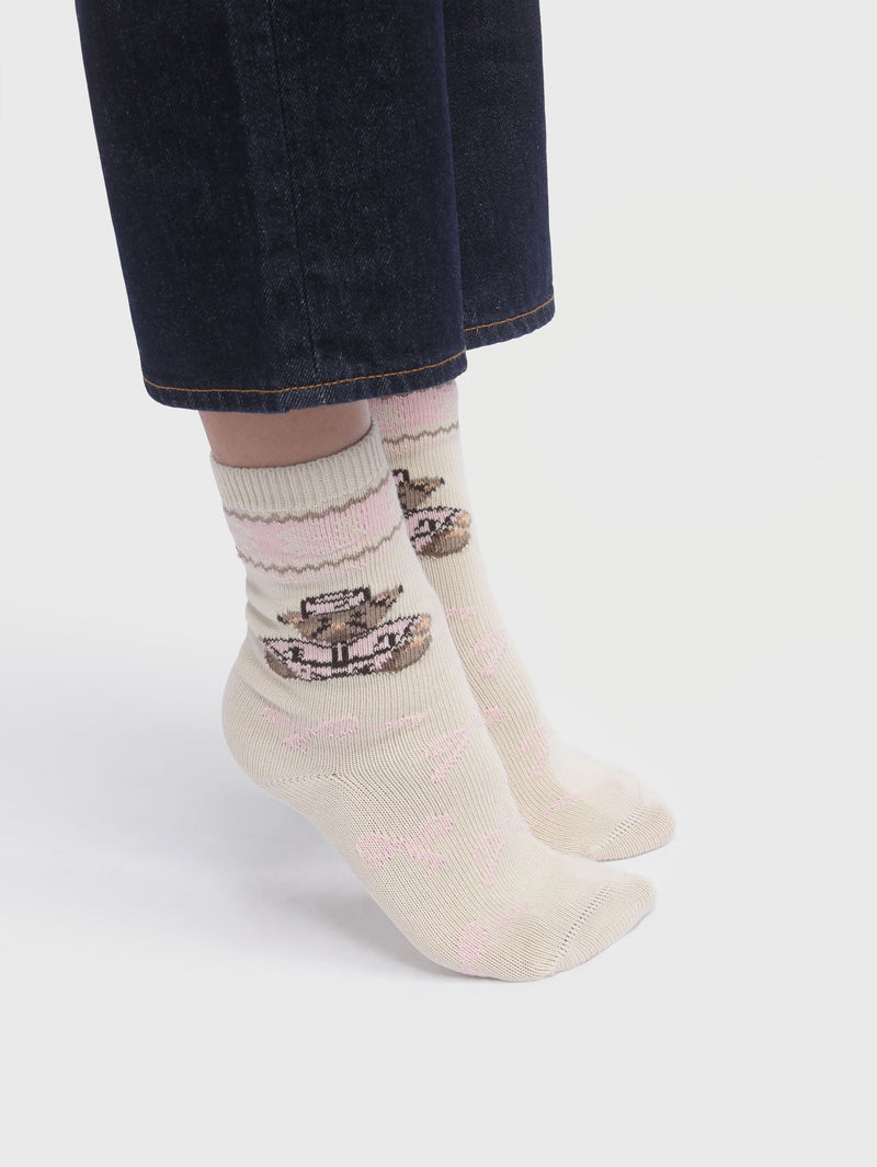 Paire de chaussettes Dog Leg