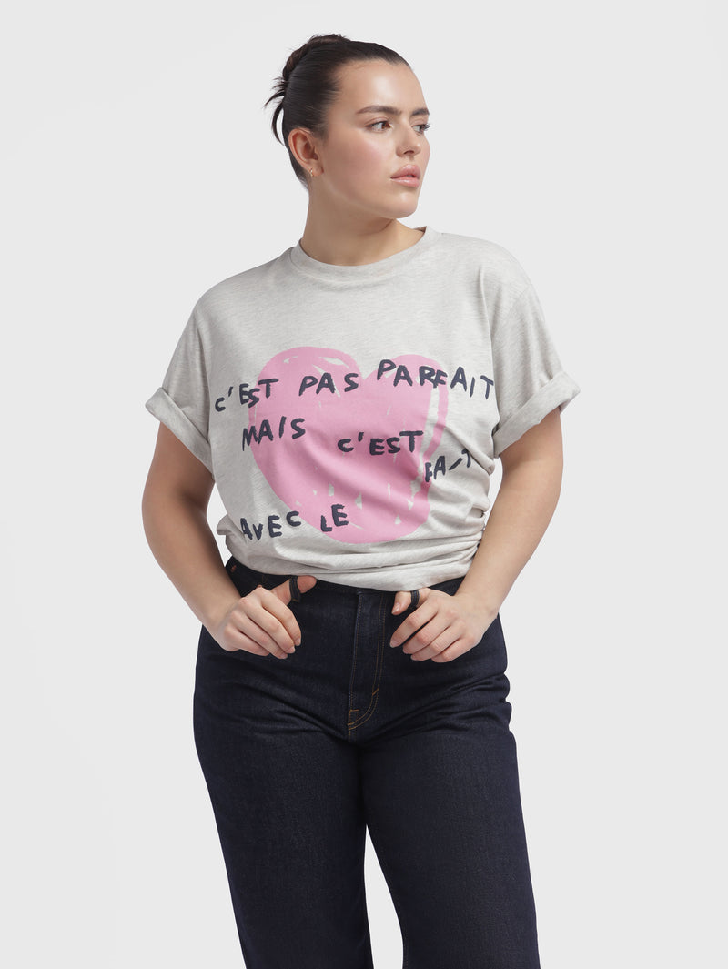 T-shirt C'est pas parfait