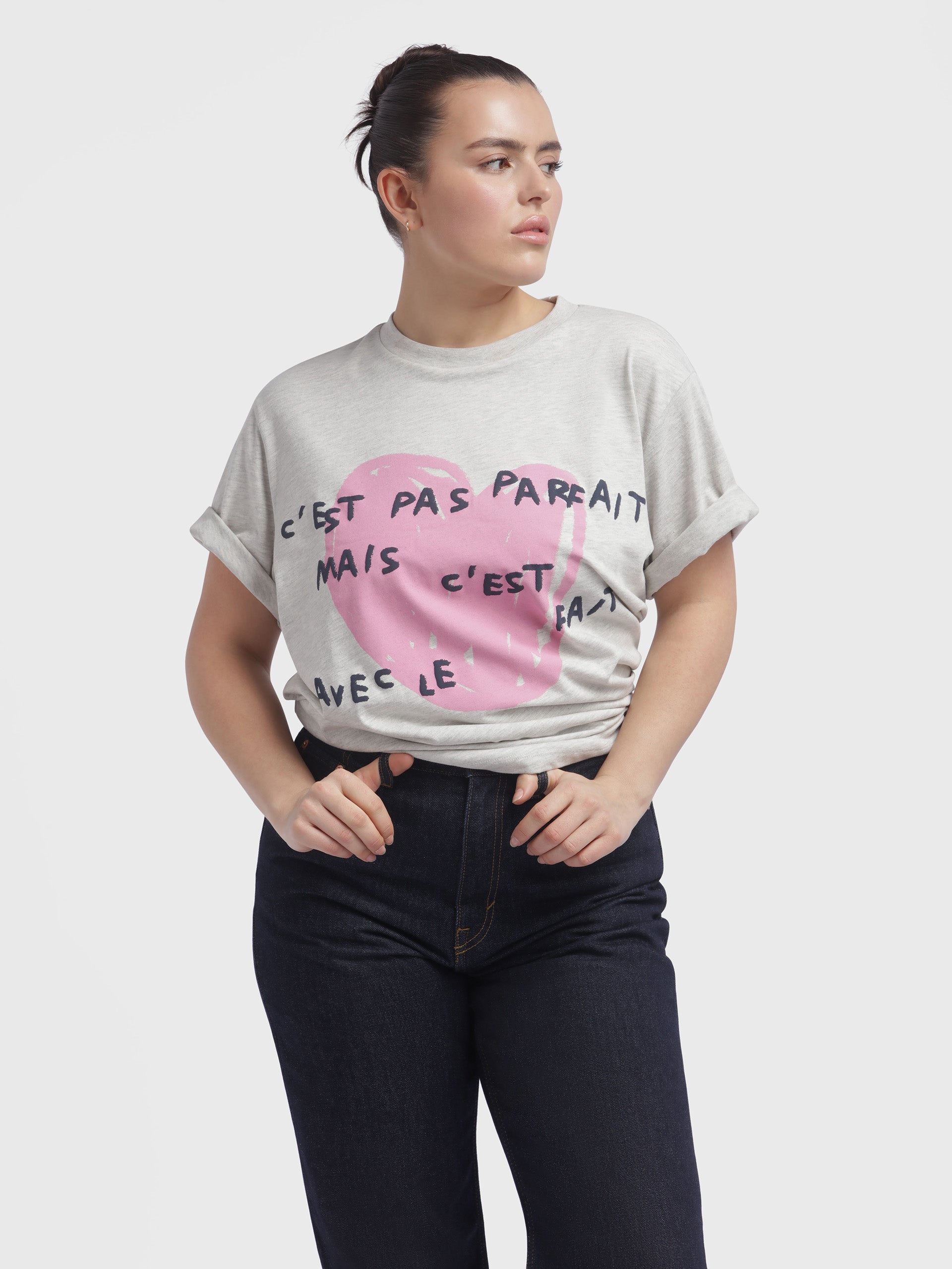 T-shirt C'est pas parfait