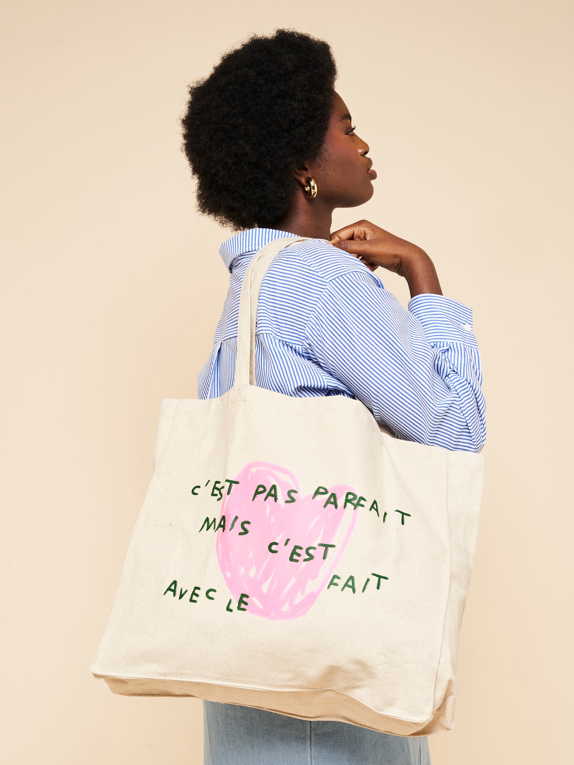 Tote Bag C'est pas parfait