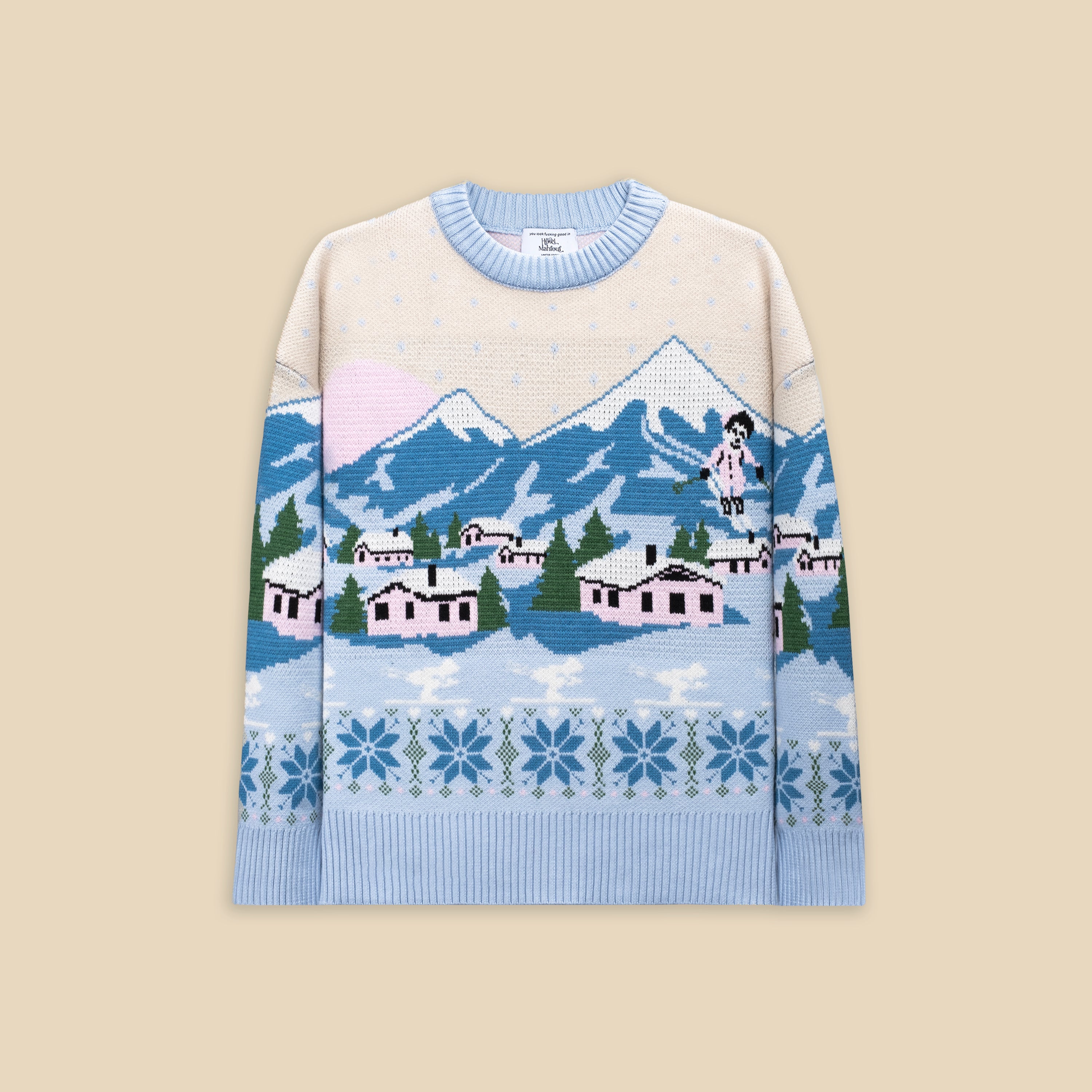 Pull de discount noel la hall