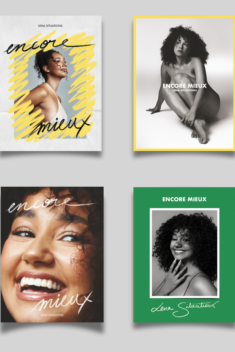 Encore mieux - 4 couvertures