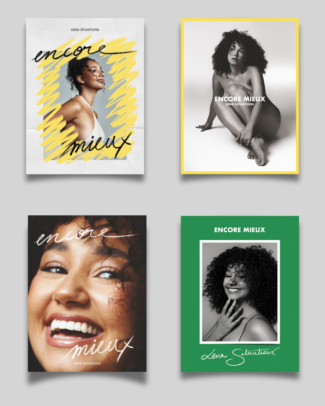 4 couvertures Encore mieux
