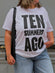 T-shirt TEN SUMMERS AGO