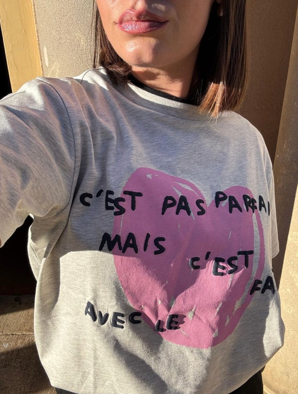 T-shirt C'est pas parfait