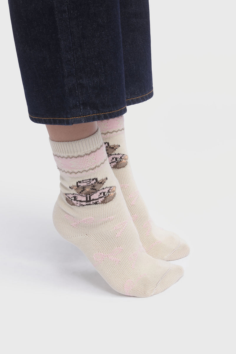 Paire de chaussettes Dog Leg